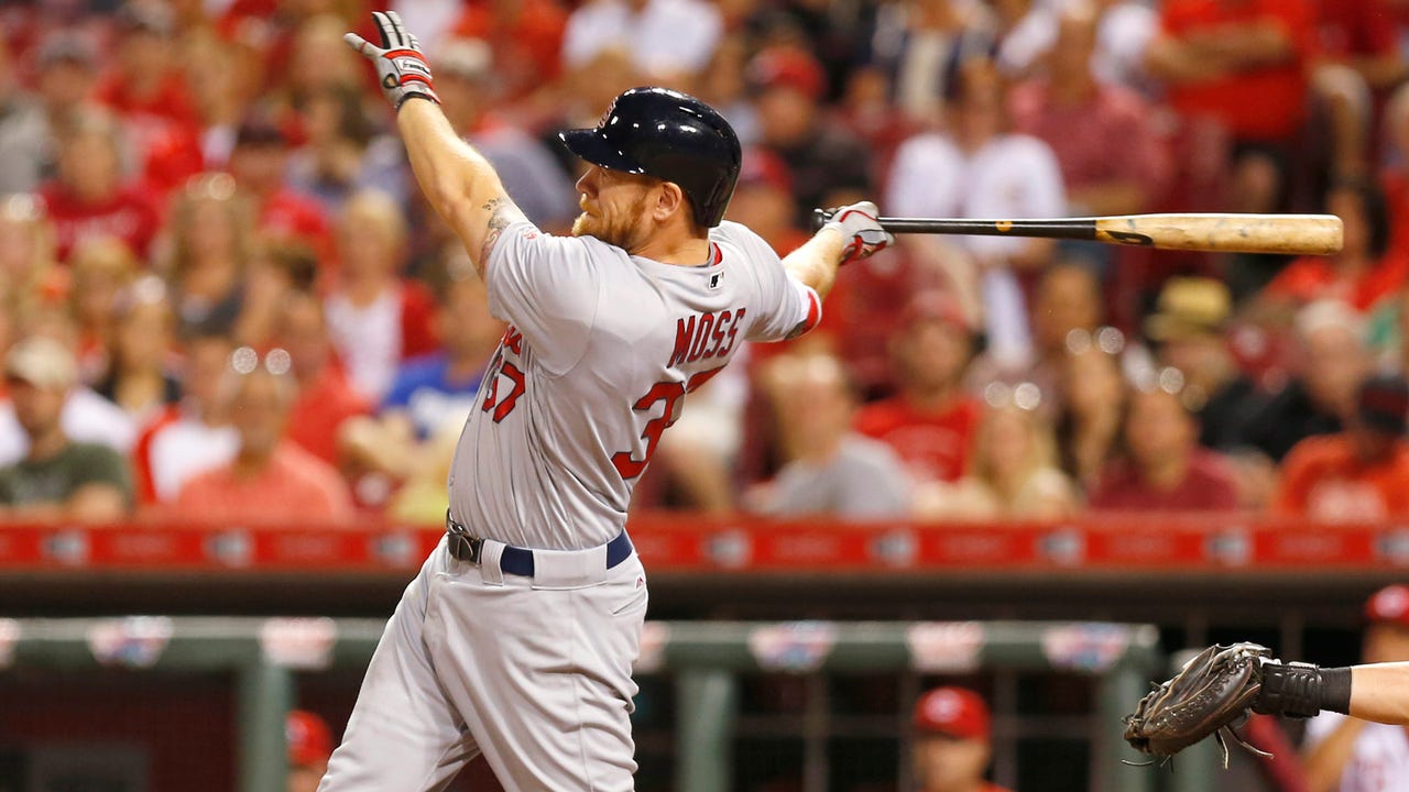 A healthy Brandon Moss is making home runs his hobby